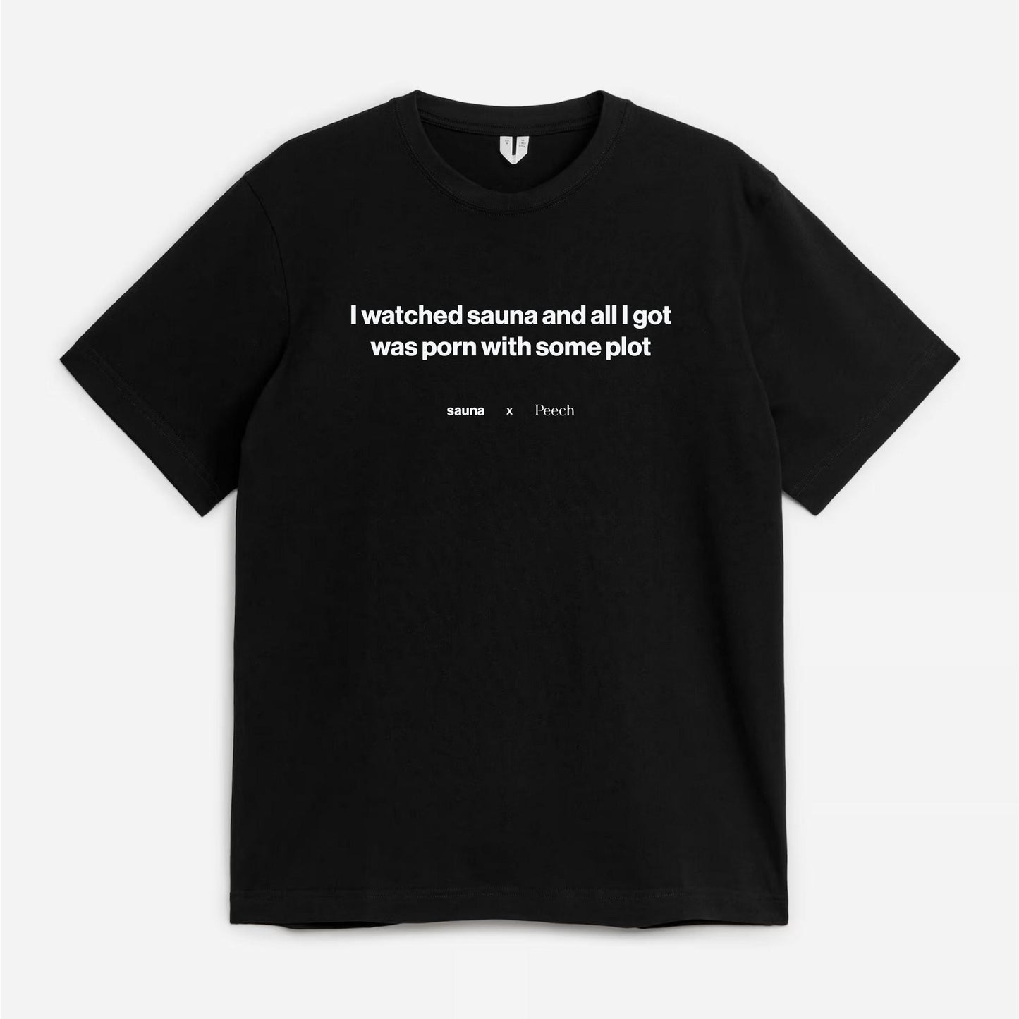 SAUNA X PEECH T-SHIRT
