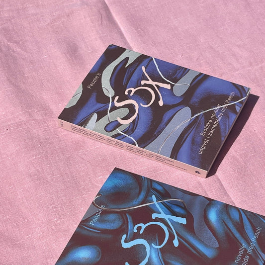 billede af s3x novellesamlinger fra Peech på lyserød baggrund