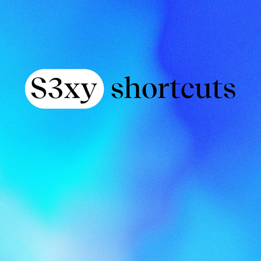 S3xy shortcuts – your digital d1ck-tionary