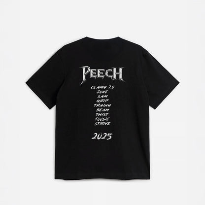 Peech t-shirt 2025 set fra siden