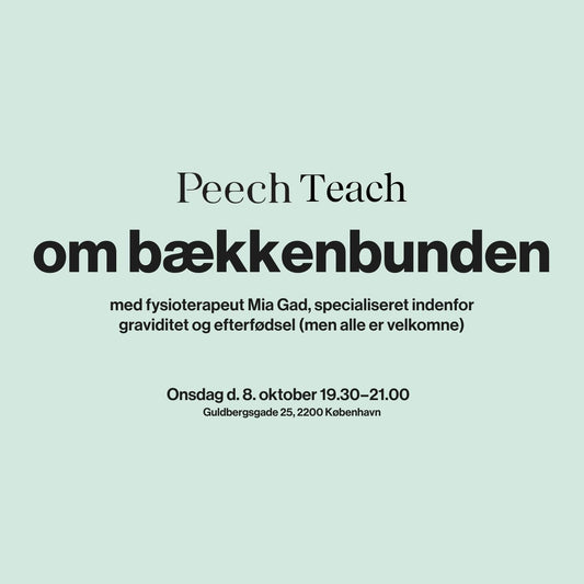 PEECH TEACH OM BÆKKENBUNDEN