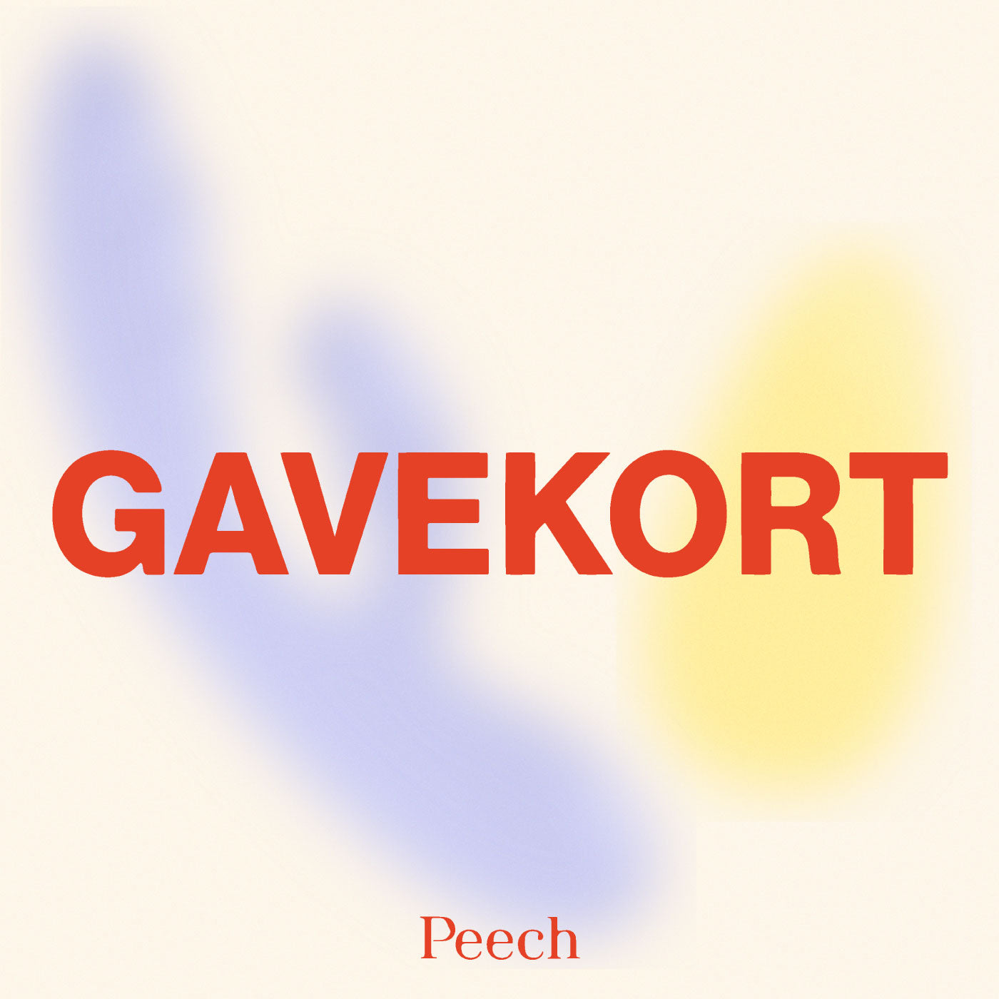 Peech gavekort