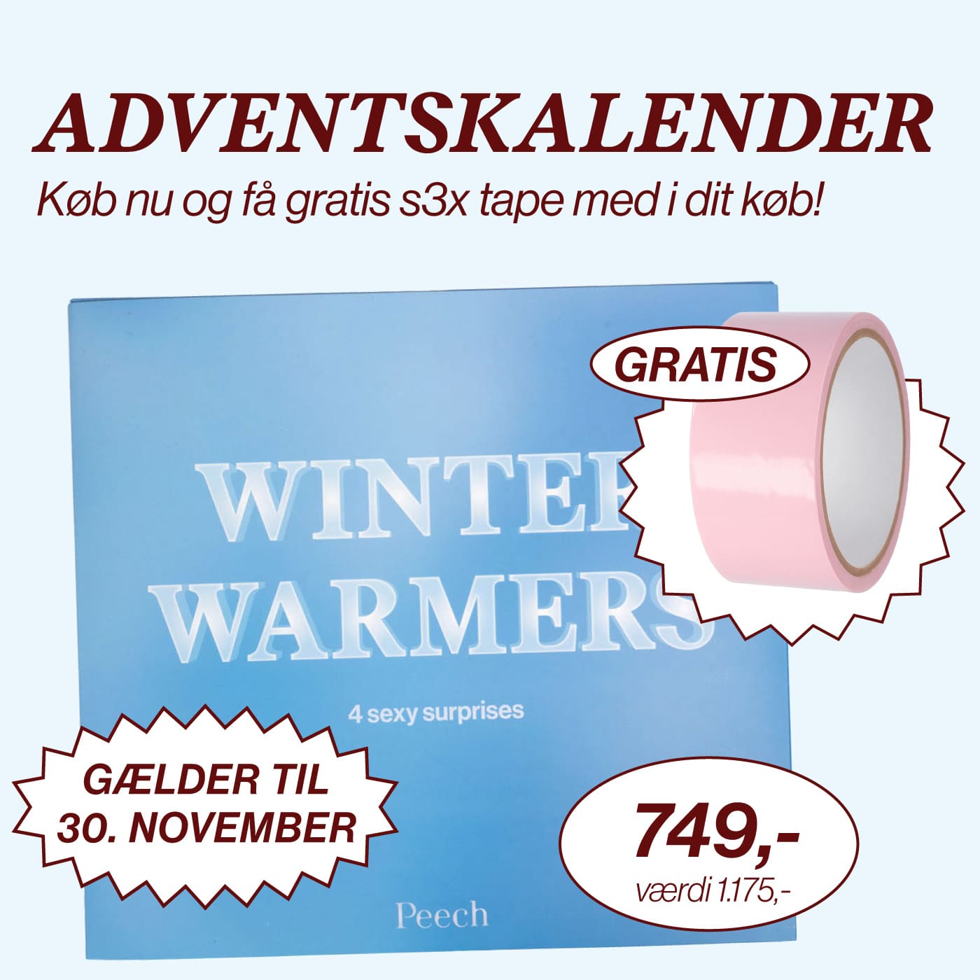 WINTER WARMERS ADVENTSKALENDER