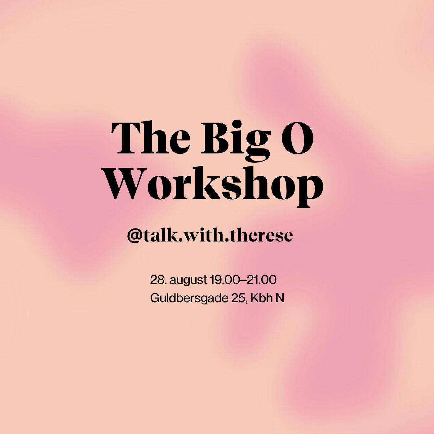 WORKSHOP OM ORGASMER