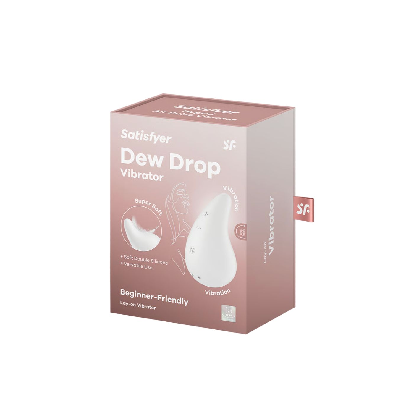 Dew drop grinding vibrator fra Satisfyer
