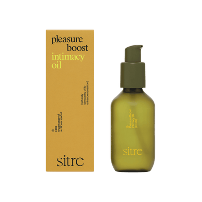 Sitre pleasure boost cbd olie set fra siden