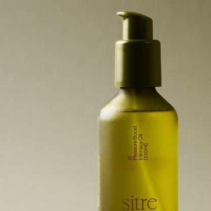 Sitre pleasure boost cbd olie set ovenfra