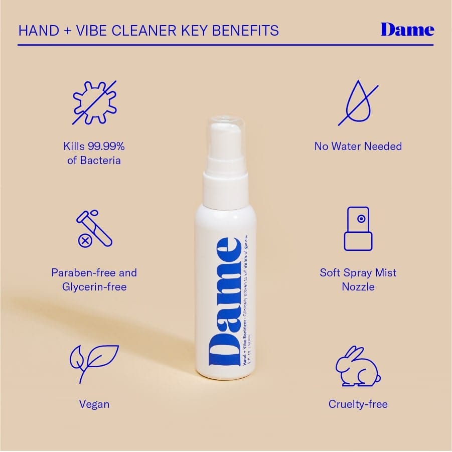 Rensespray fra Dame Products
