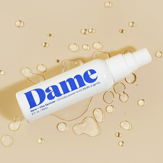 Dame products hand and vibe cleaner med dråber