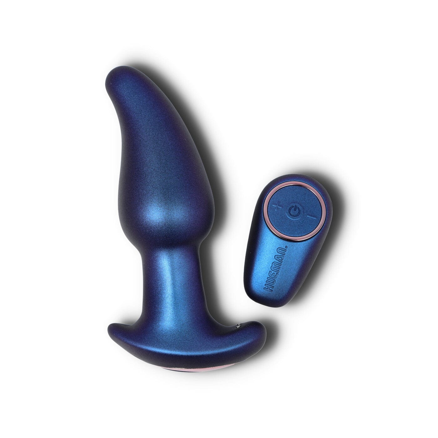 Rimming buttplug med roterende stimulering og vibration fra Hueman