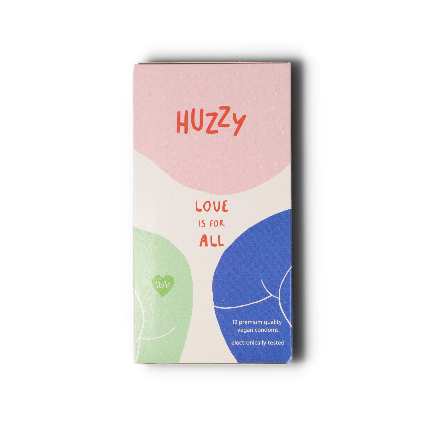 Huzzy veganske kondomer pakke