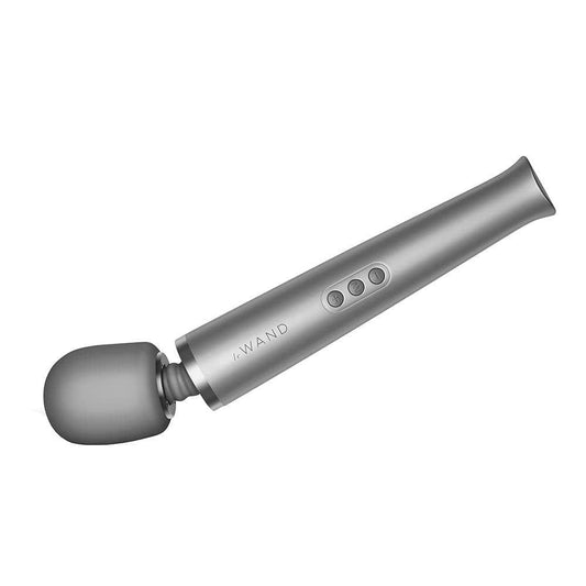 Genopladelig grå Wand vibrator fra Le wand