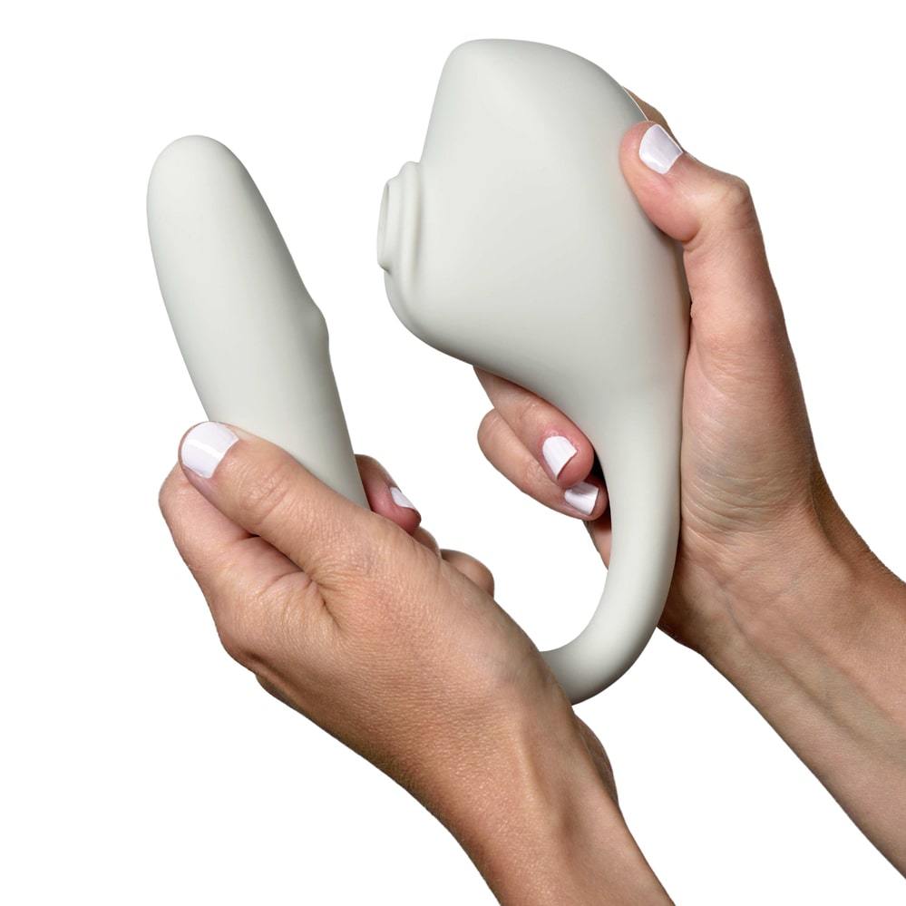 Osé 2 g punkt og klitoris stimulator med vibrationer i hånd