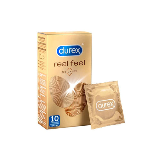 Durex real feel latexfrie kondomer 10 stk