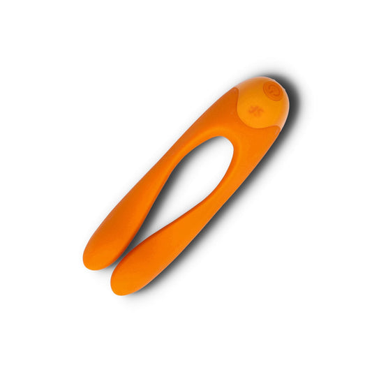 orange candy cane fingervibrator fra satisfyer fra siden
