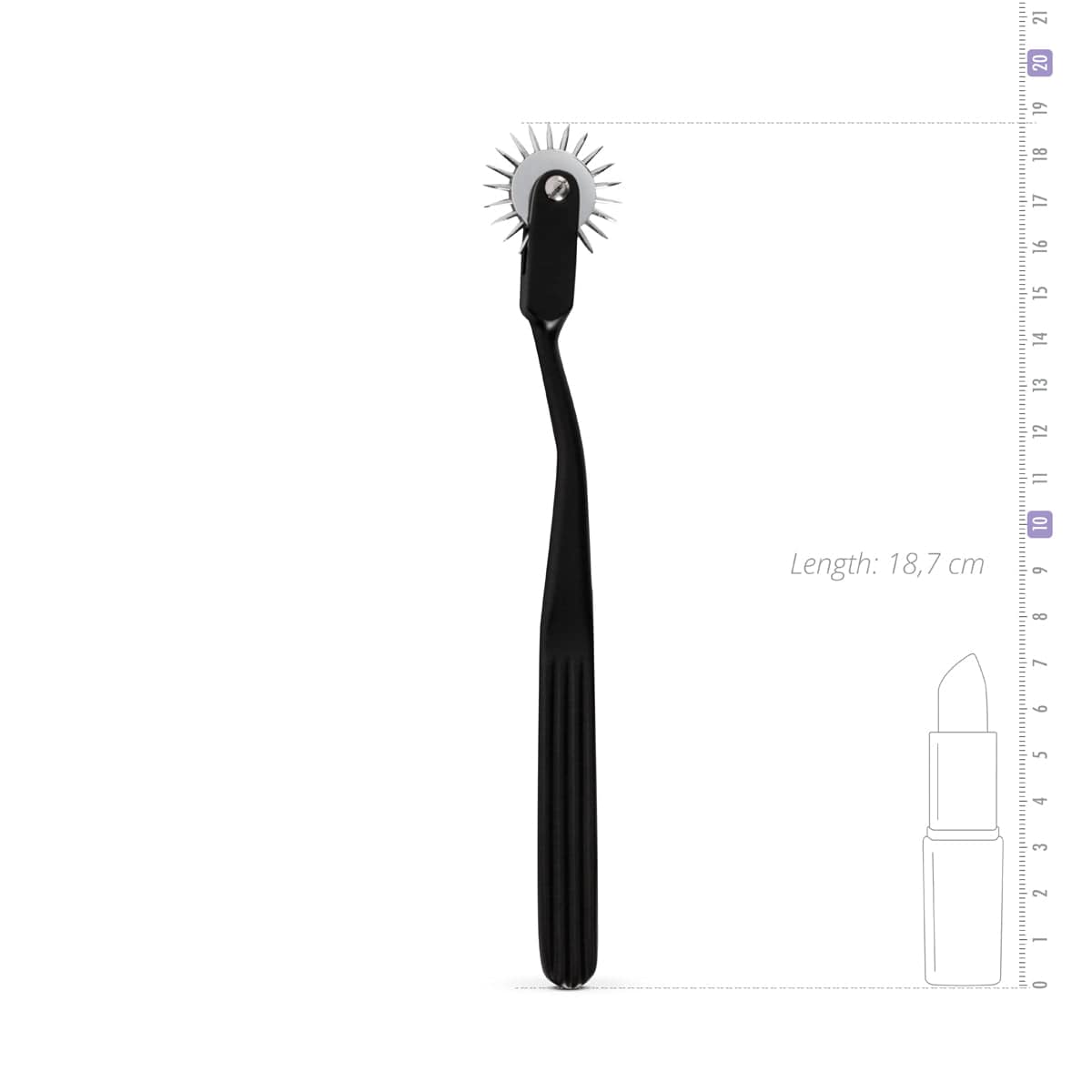 wartenberg pinwheel med mål