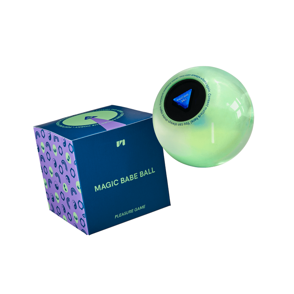 Magic babe ball fra unbound babes - tirrende og frække overraskelser med æske